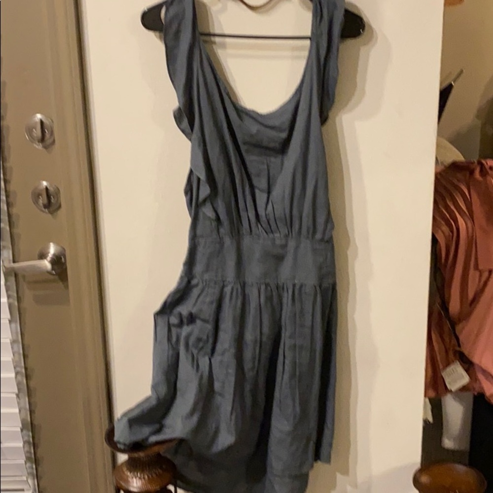Free People backless dress